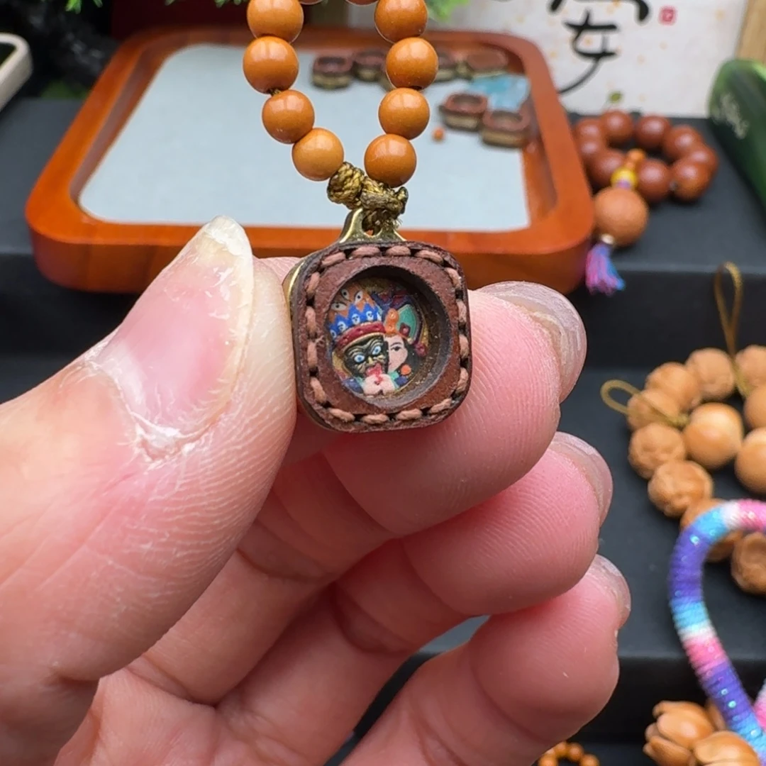 吊坠猴头核桃扎基拉姆牌牌提溜