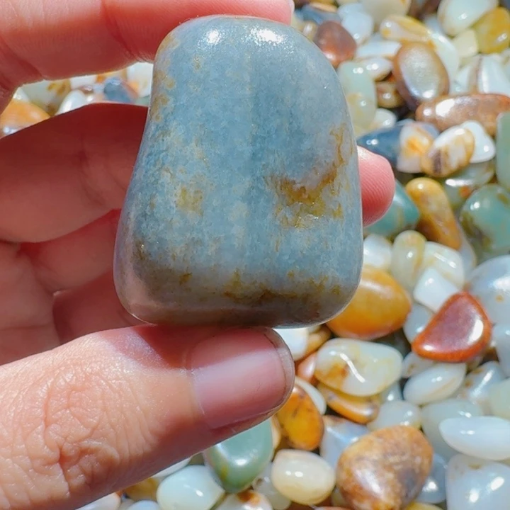 和田玉未镶嵌挂件45克