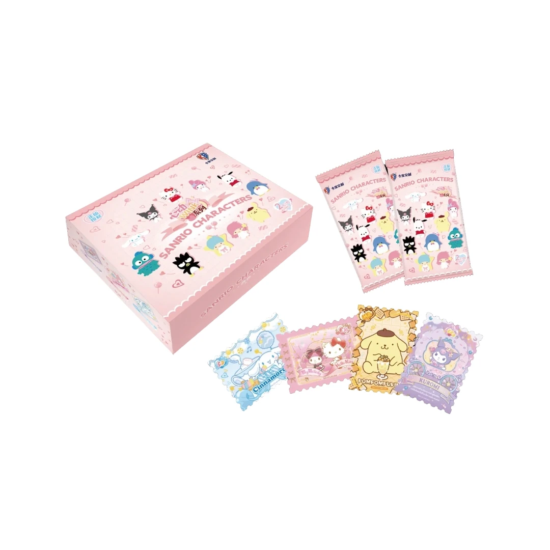 卡宝文创【吃吃叠叠】三丽鸥家族拍立得第5弹2元包收藏卡牌盲盒代拆