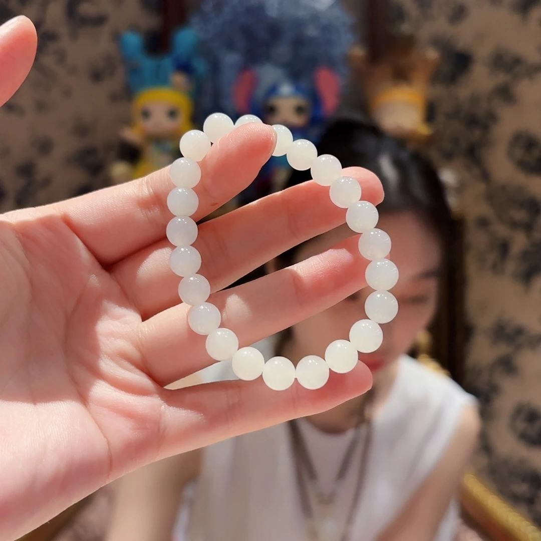 和田玉未镶嵌手串