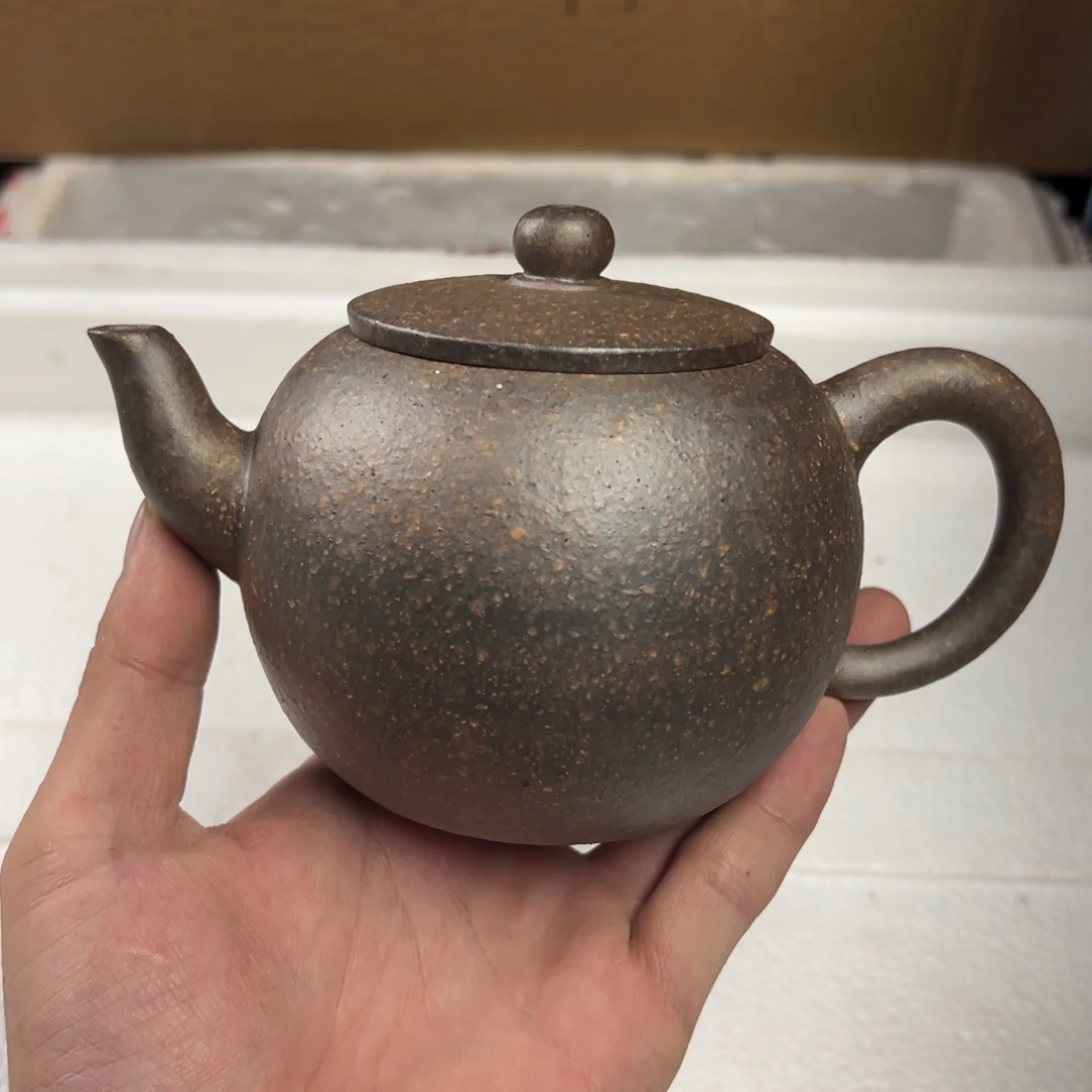茶壶紫砂宜兴原矿紫砂壶350毫升容量