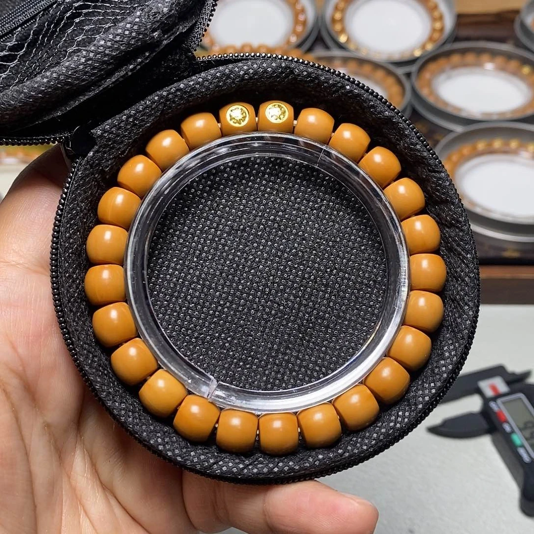 猴头核桃手串44号高配双标18k直切9左右