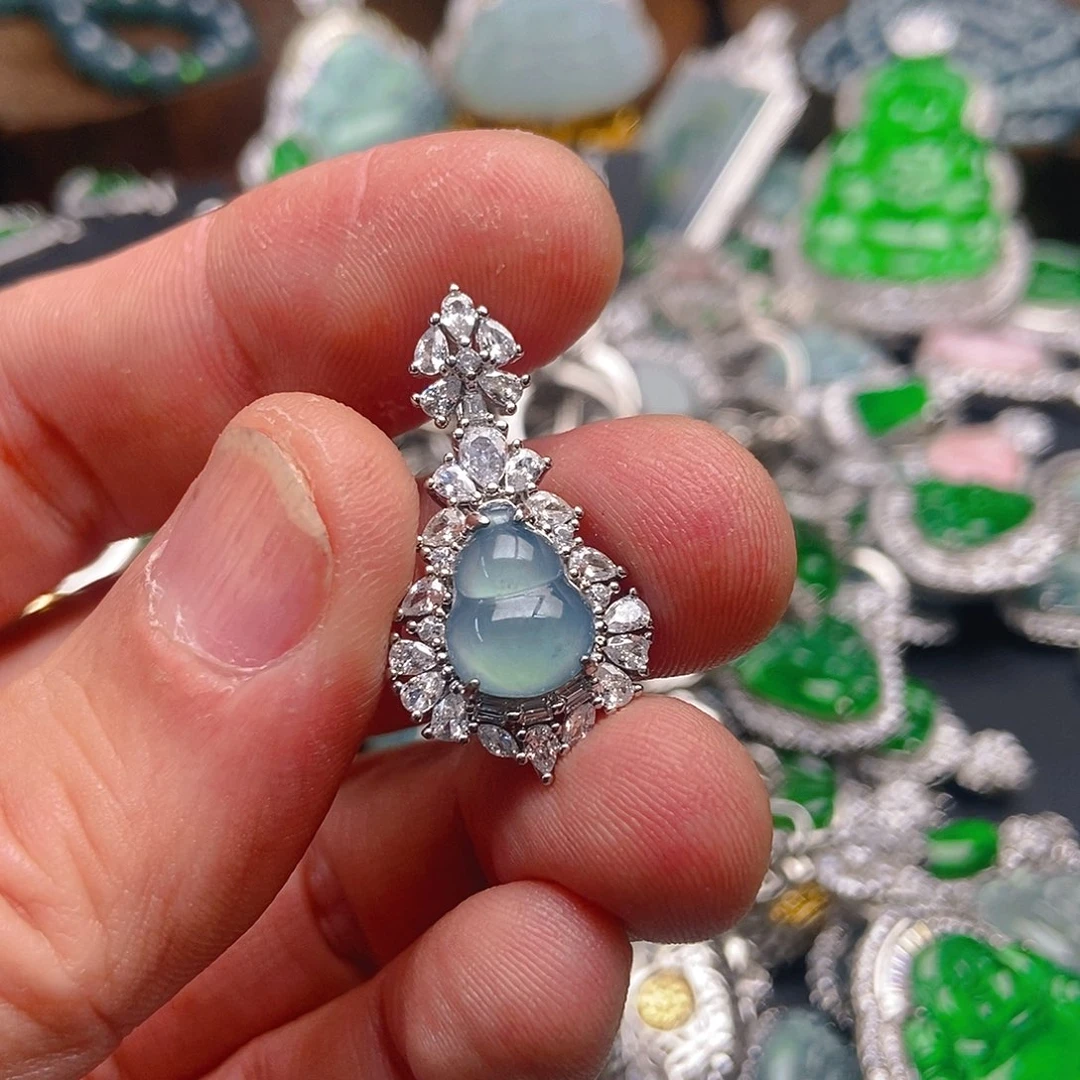 翡翠吊坠(不含链)未镶嵌541吊坠