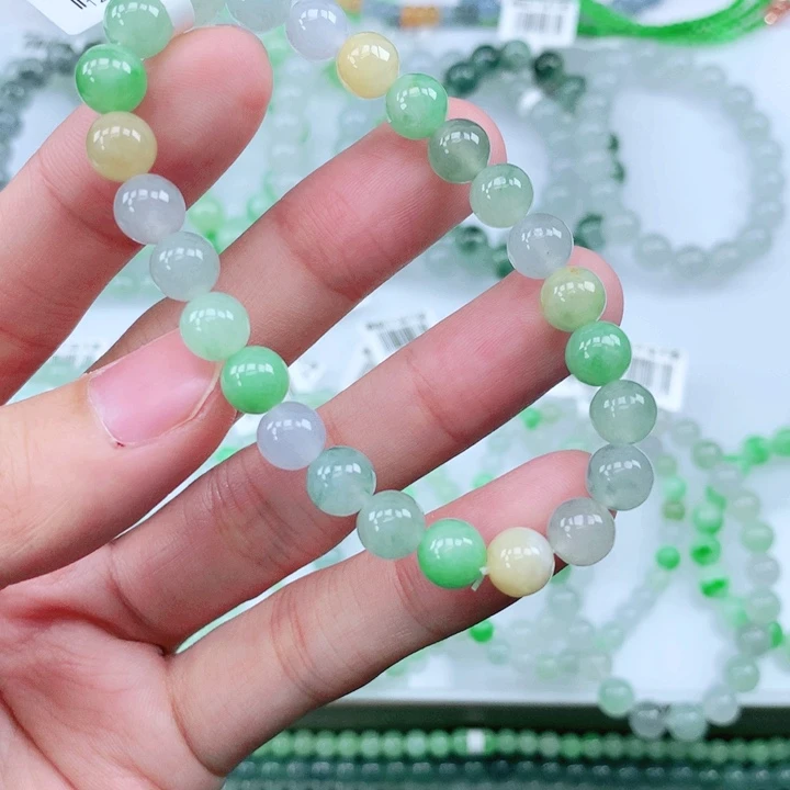 未镶嵌手链翡翠翡翠