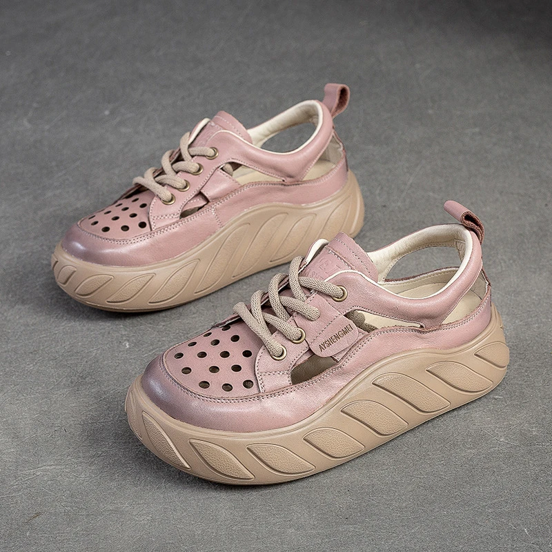 上海节骤洞洞鞋单鞋凉鞋F6-0237-1