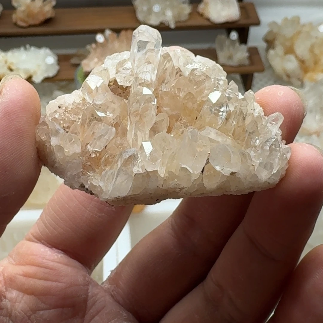 风***虹银S925镶嵌珠宝半成品水晶