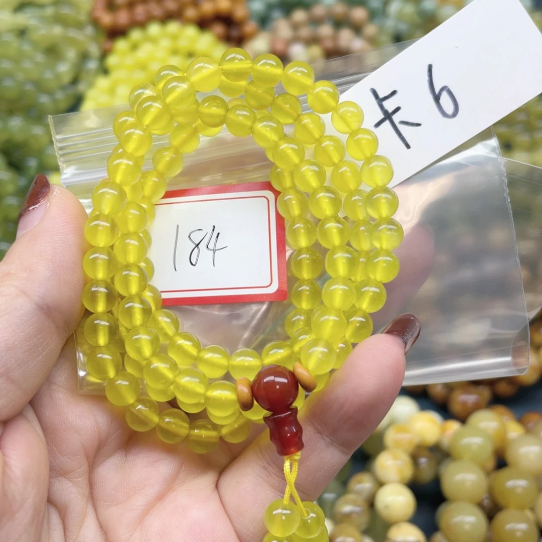 未镶嵌蛇纹石玉手串