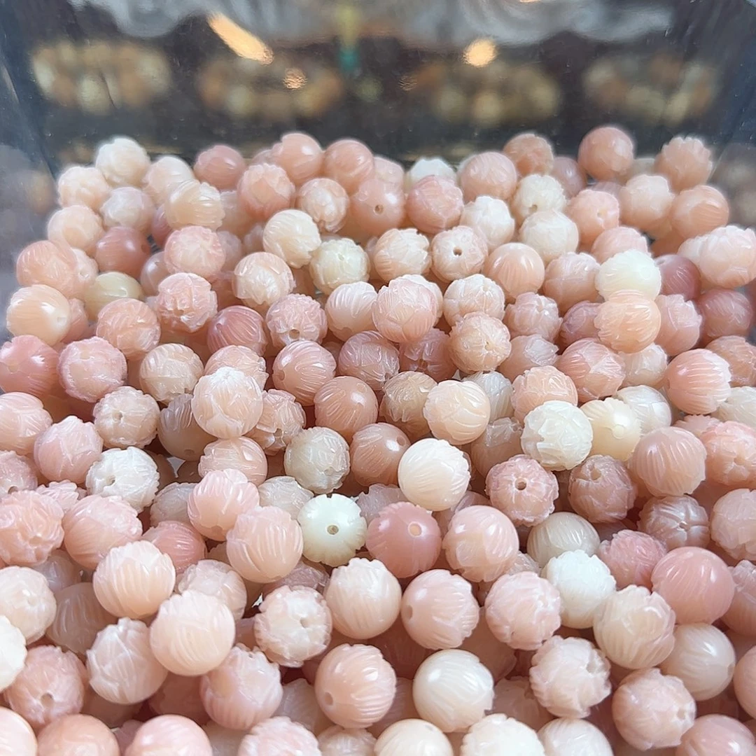 菩提根/象牙果手串瑕疵粉色卡11有钱花20卡牌➕20备珠