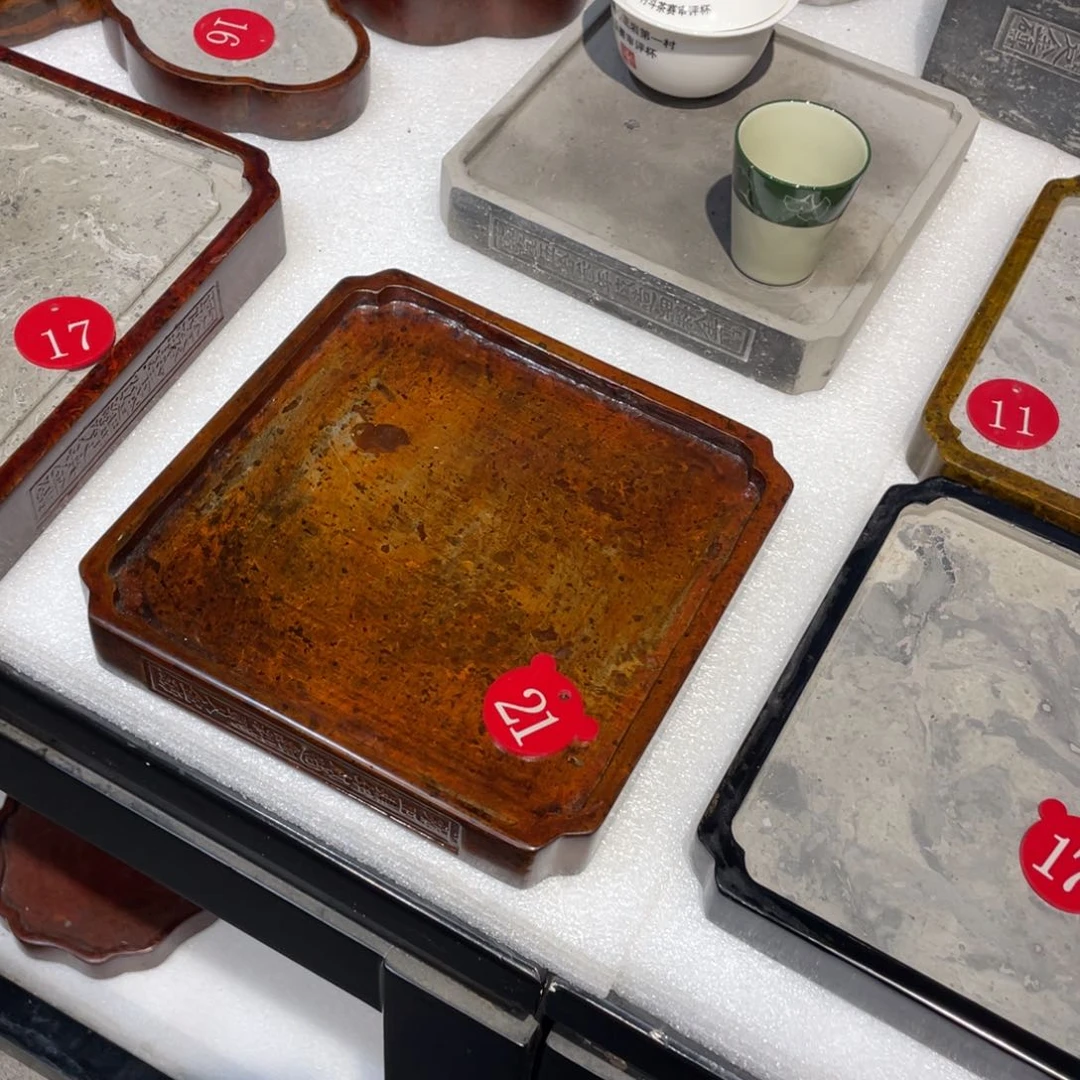 【闪购商品】砖雕金砖干泡茶台