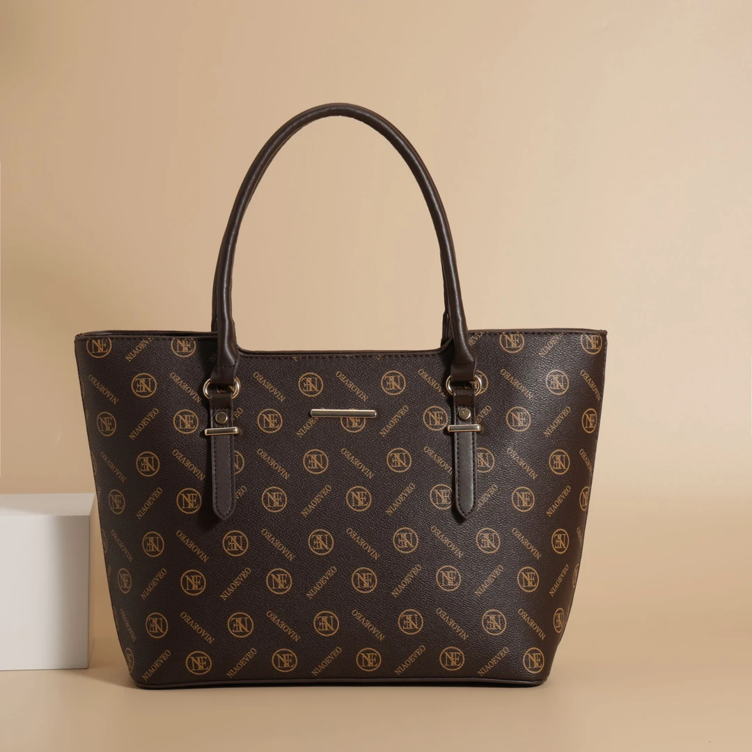 超大容量女士托特包时尚百搭手提包外出通勤包包腋下中年妈妈包包