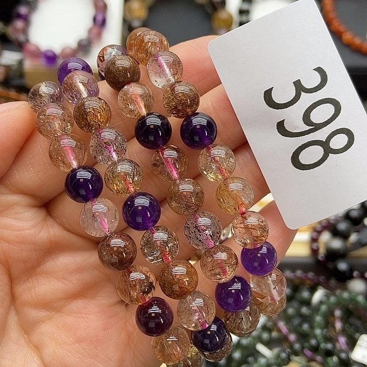 水晶手链未镶嵌手串多样性发货，发一条