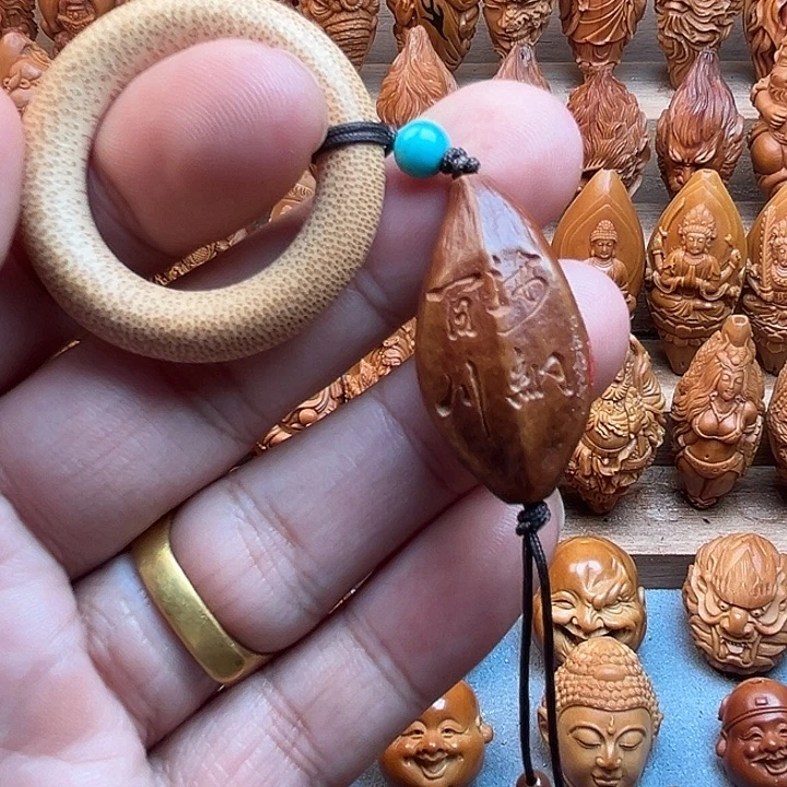 橄榄核吊坠17尺寸的