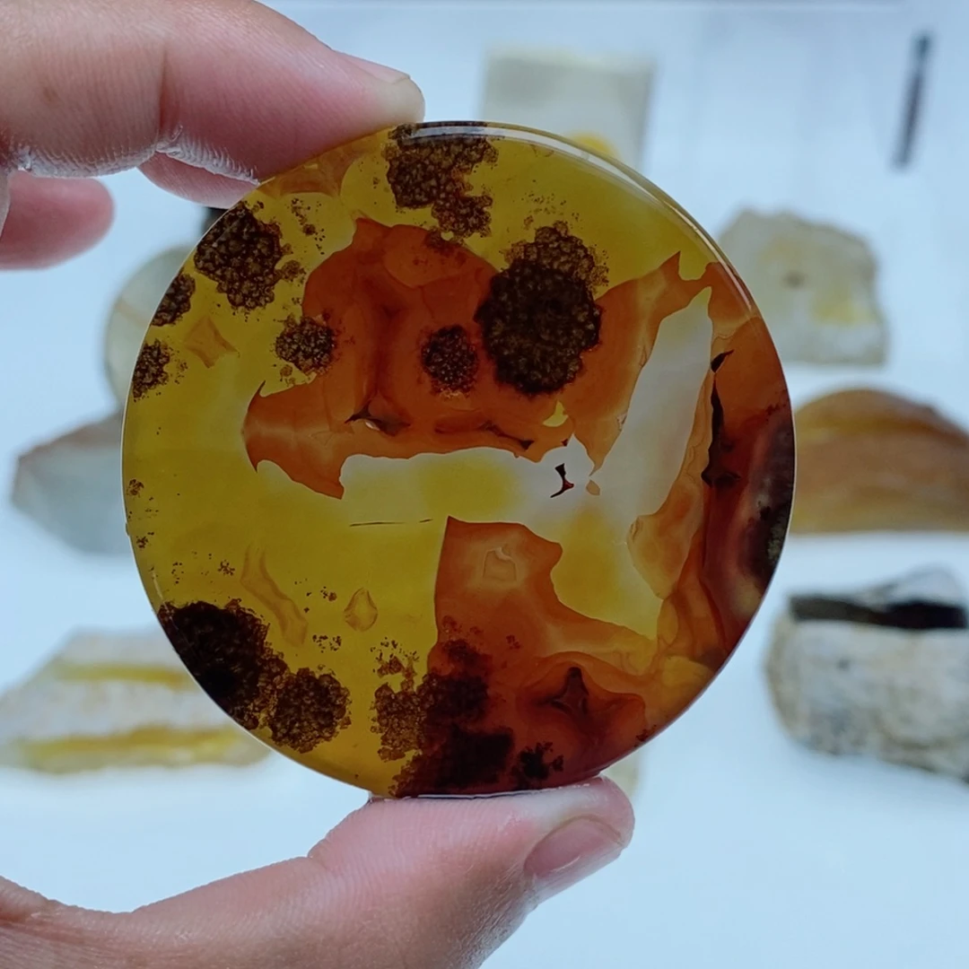 玛瑙/玉髓未镶嵌珠宝半成品