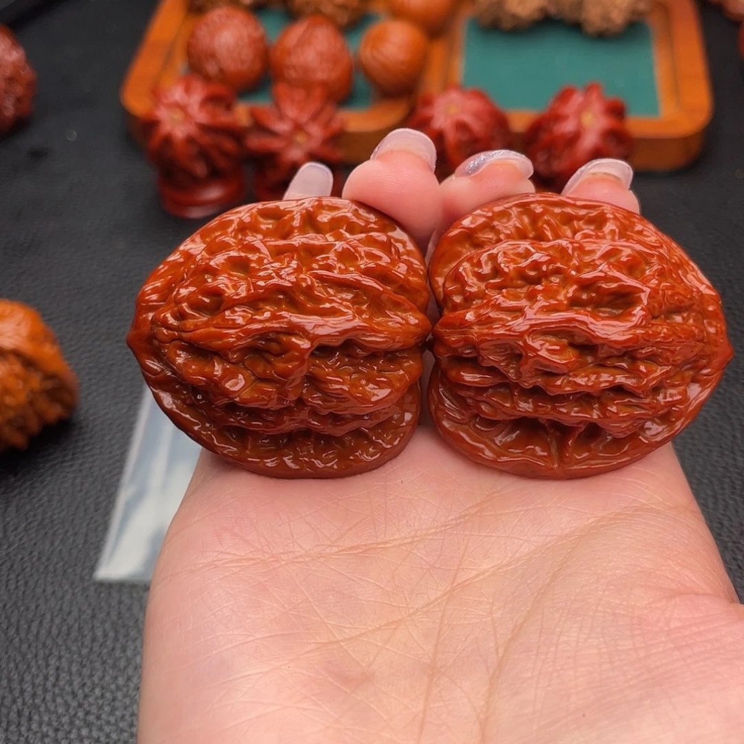 把件文玩核桃虎头