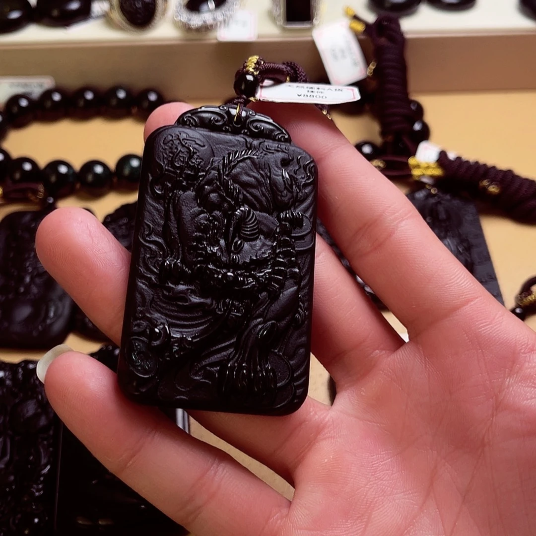 空***天然缅料A货。貔貅挂件A259