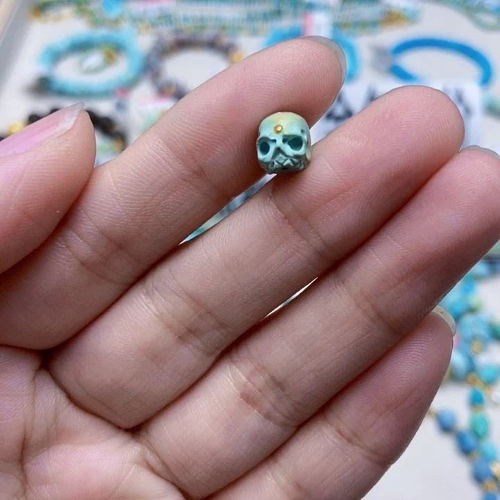 绿松石未镶嵌挂件28