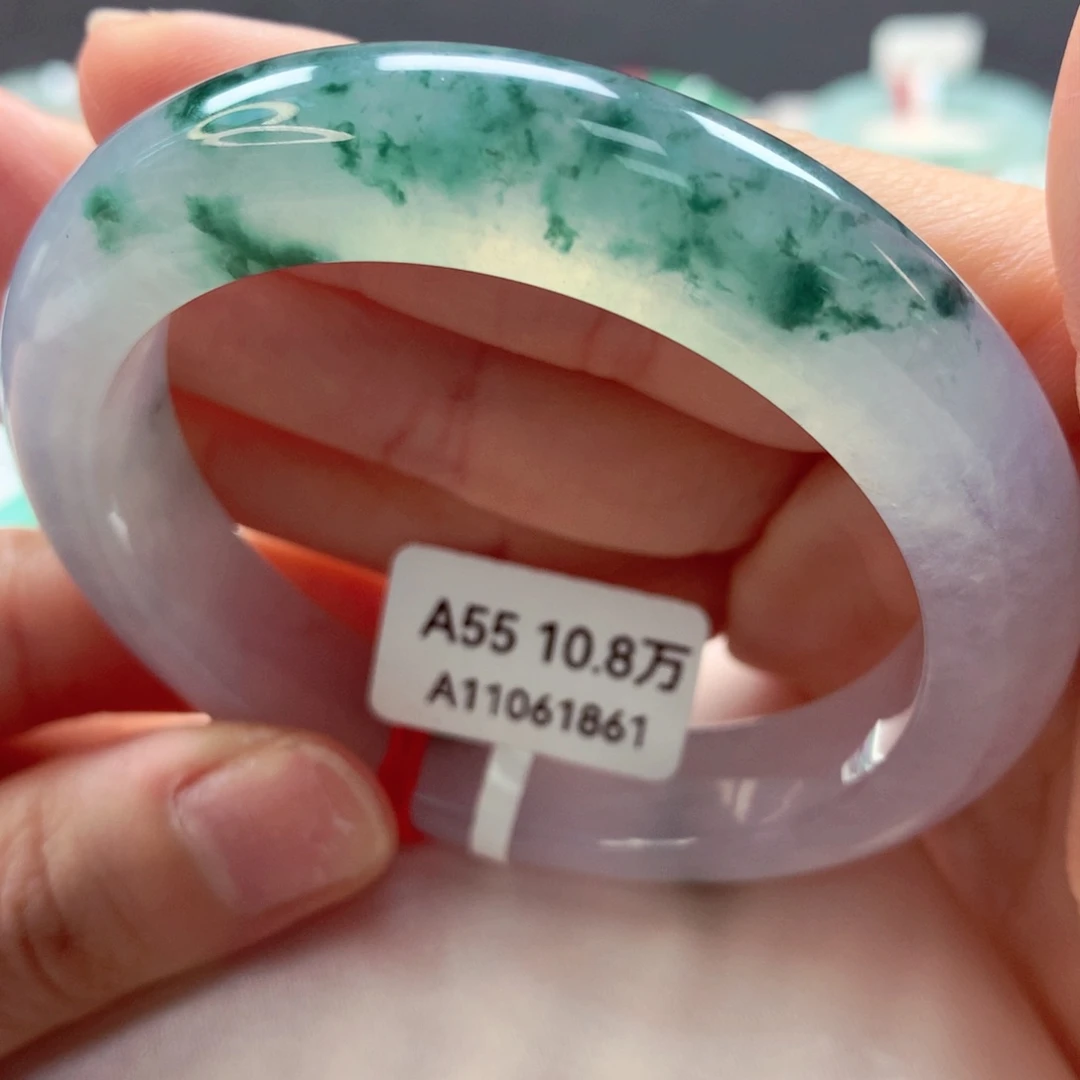 翡翠手镯未镶嵌21号正圈85