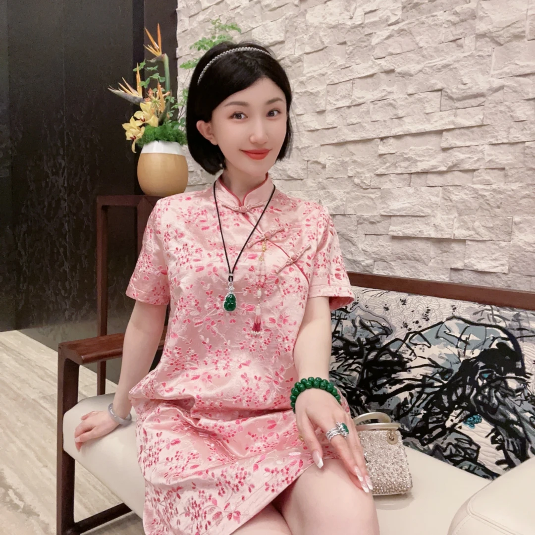 Betty Bairn【昭昭如愿】中式国风长裙子24B-BW2007