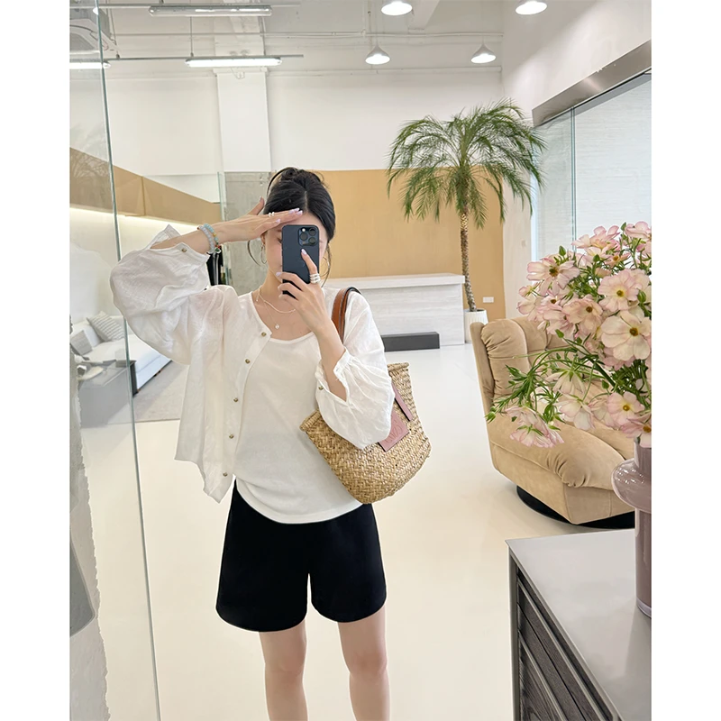 孕妇吊带背心女2025夏季新款孕妇装内搭高弹力打底衫上衣女4429