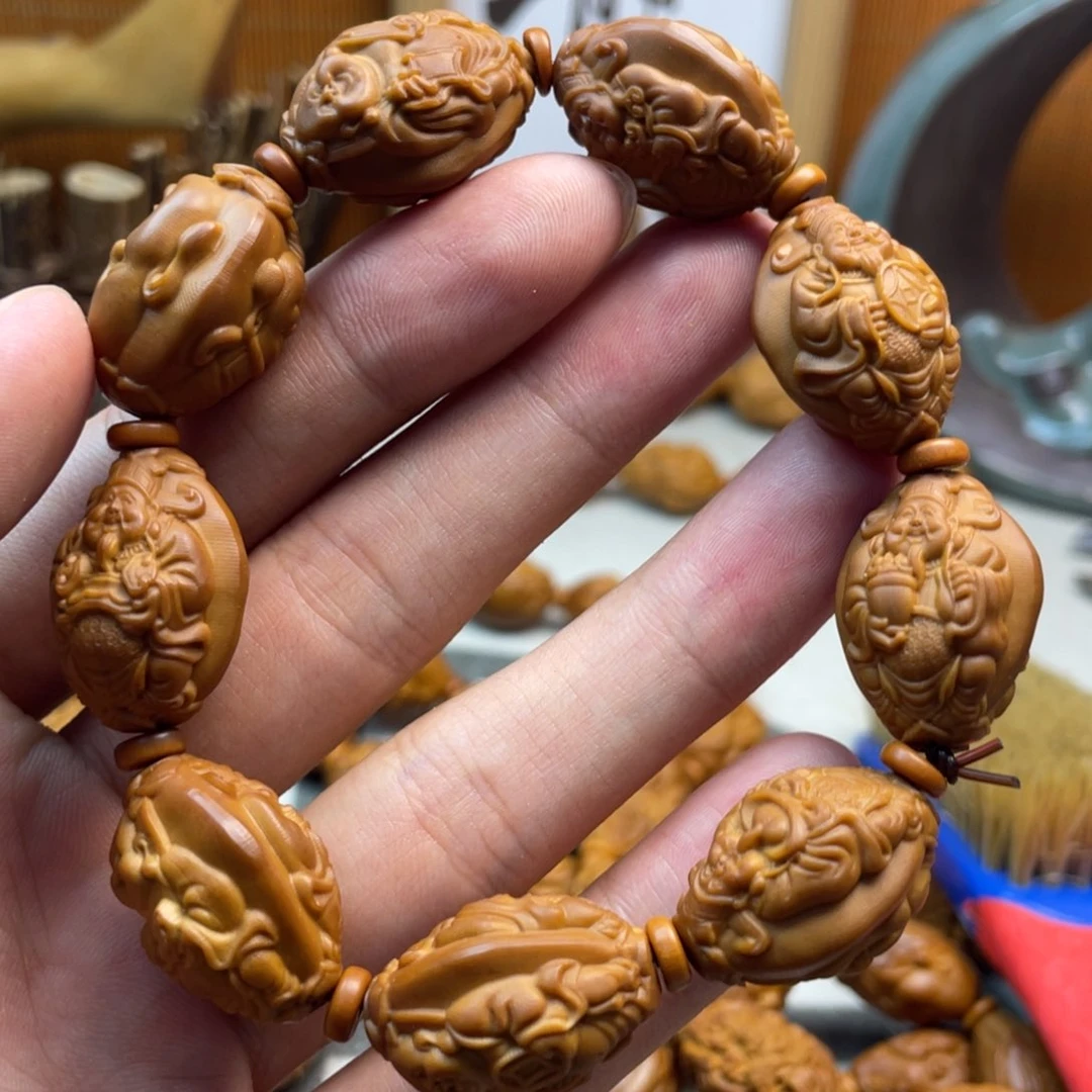 橄榄核手串/手链橄榄雕工艺手串5119