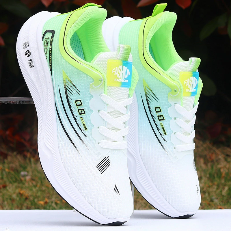 跑步鞋男鞋夏季新款网面透气运动鞋青少年学生防臭耐磨潮流体育鞋