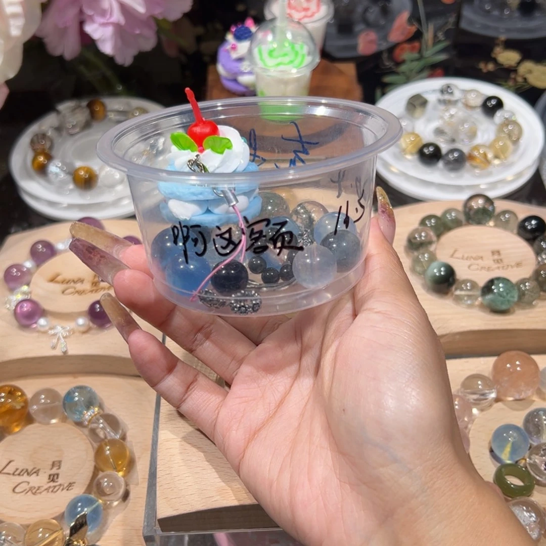 烟晶手链银S925镶嵌啊**。