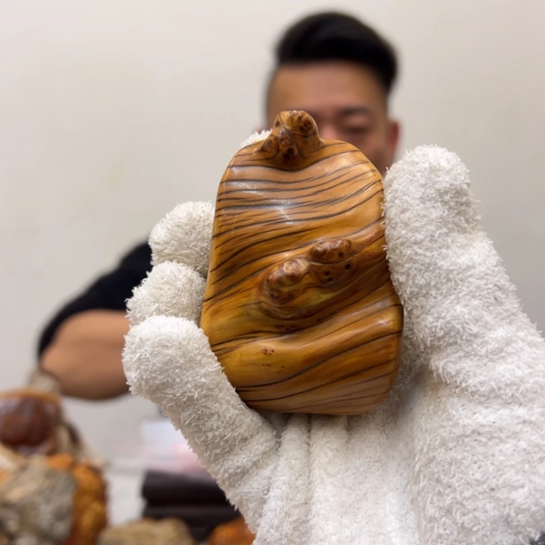 柏木Q*陈华纹理手把件