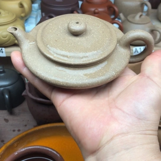 茶壶紫砂青段泥虚遍100豪升左右