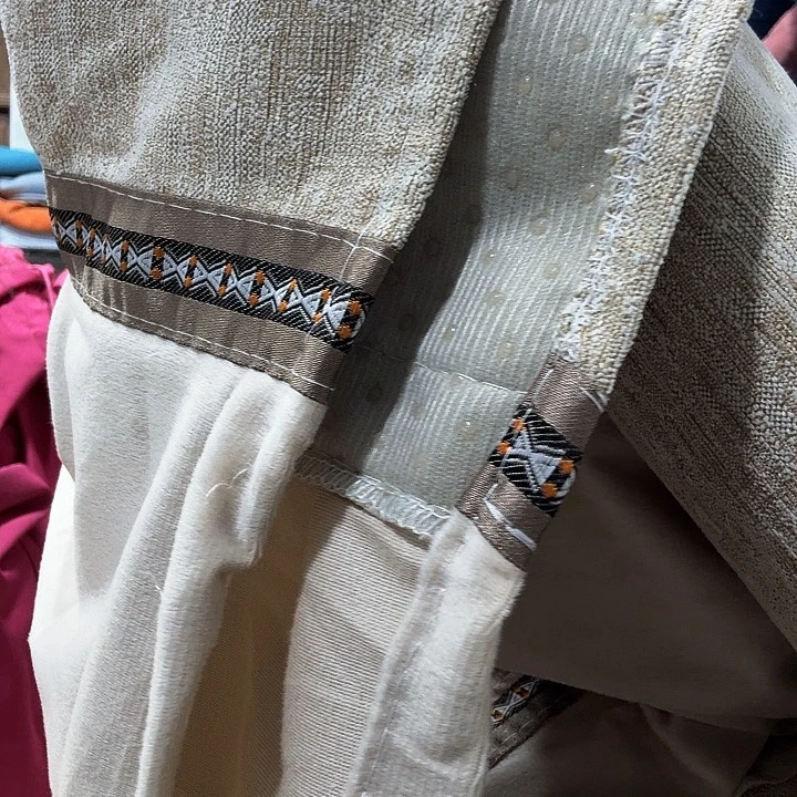 雪尼尔01米咖扶手一对