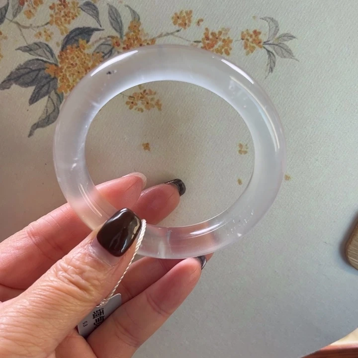 石英质玉未镶嵌手镯53-54