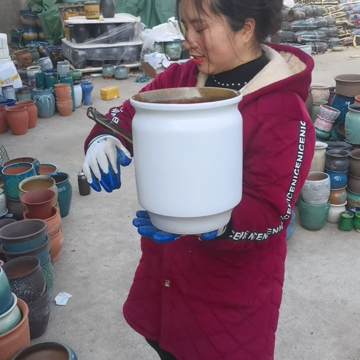 红陶口19高24瑕疵底