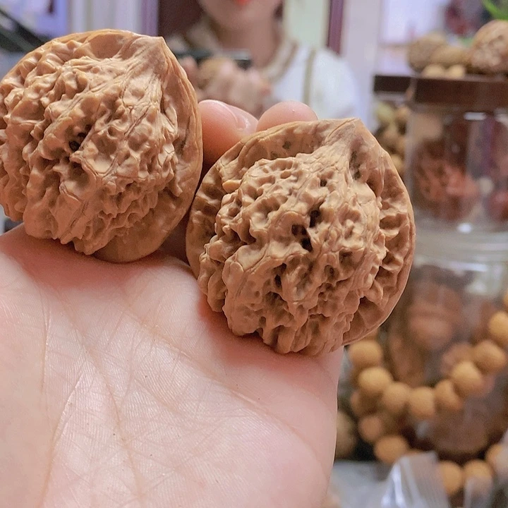 【闪购商品】文玩核桃把件44官帽