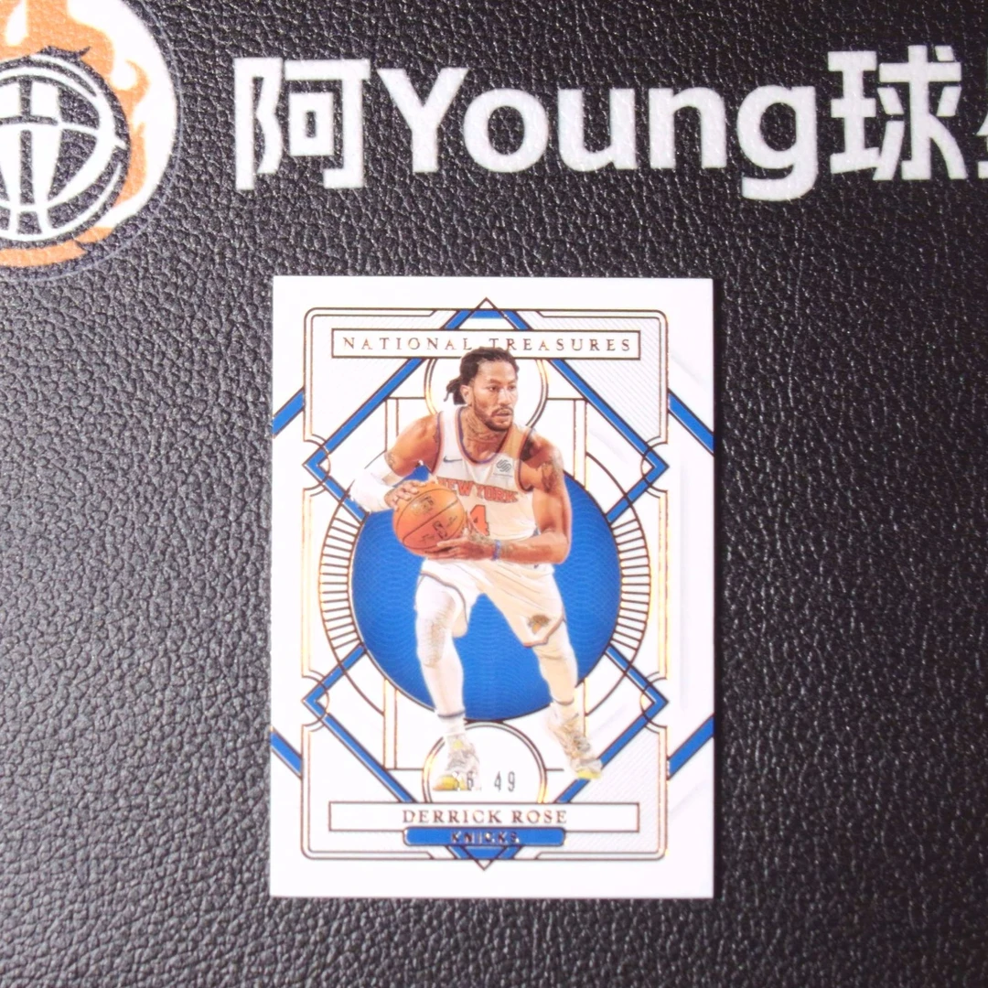 德里克罗斯 49编 国宝 帕尼尼NBA国宝手提签字球星卡