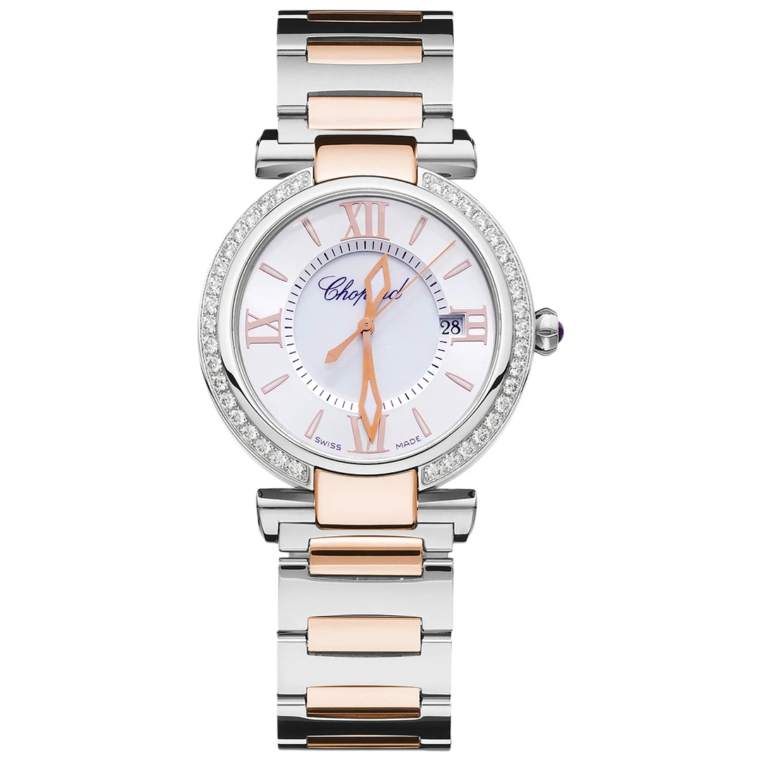 99新 Chopard/萧邦 IMPERIALE系列388532-6002后钻女表/WHT030348