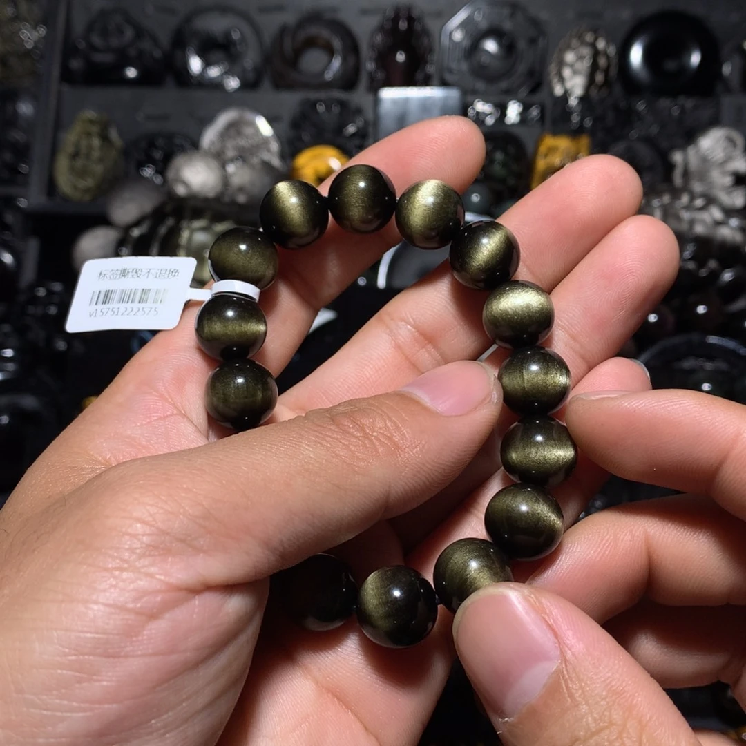 ****喔黑曜岩未镶嵌珠宝奇石