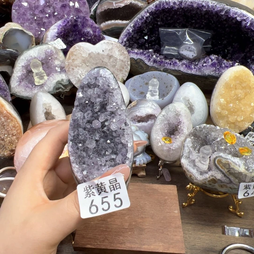 未镶嵌珠宝半成品水晶655