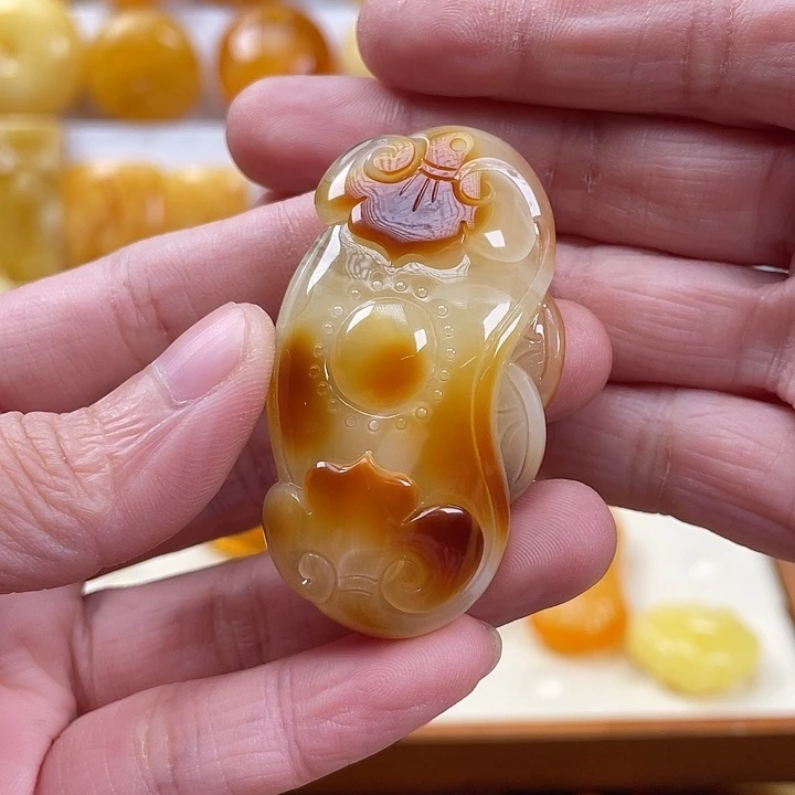 蜜蜡项链未镶嵌13.5克