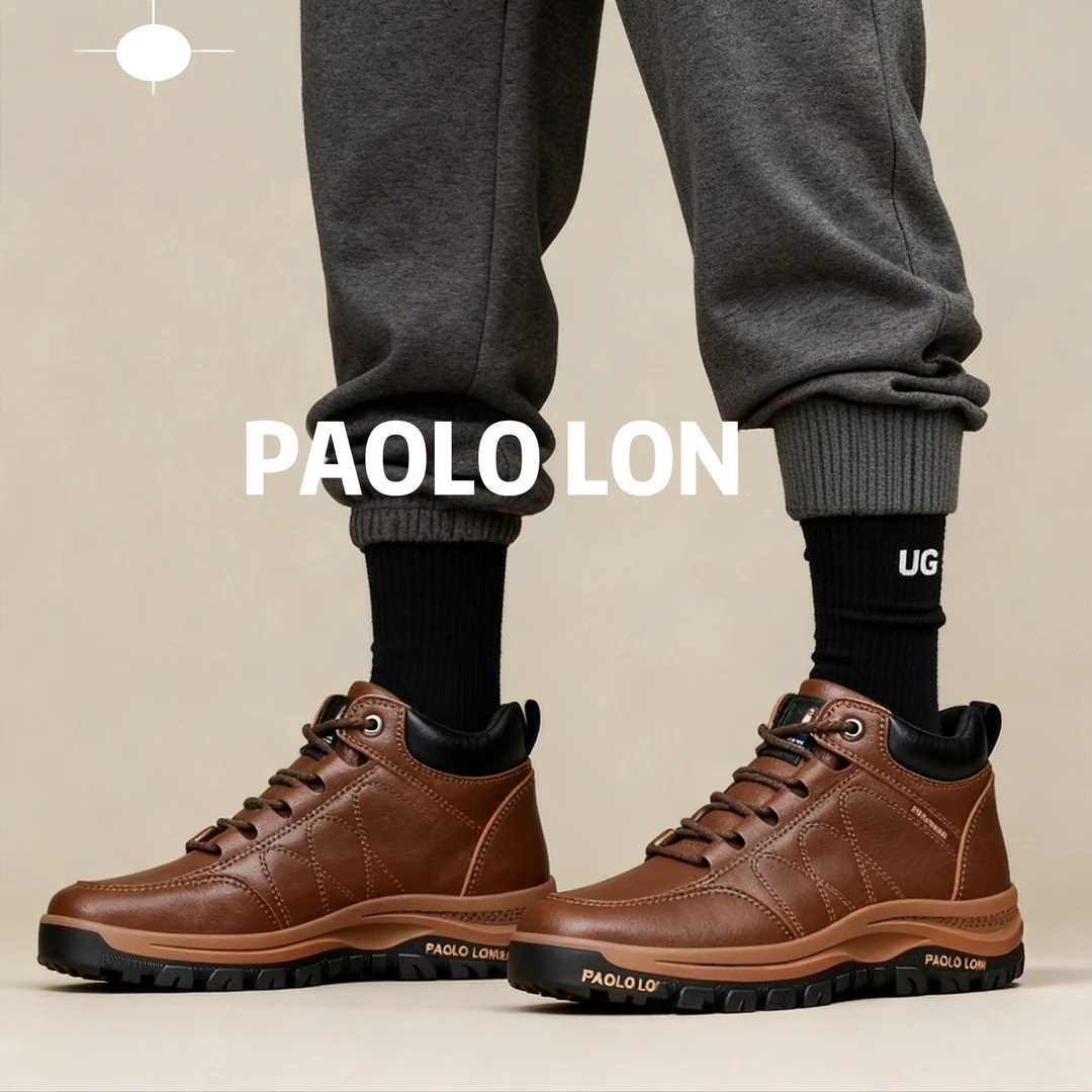 男鞋 中秋大牌专场  PAOLO LON 男鞋专场 2025秋季新品皮鞋运动3