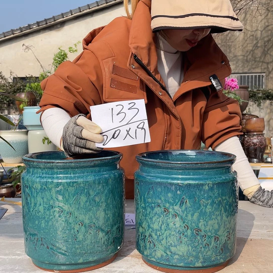 红陶王嫂花盆直播0311-133