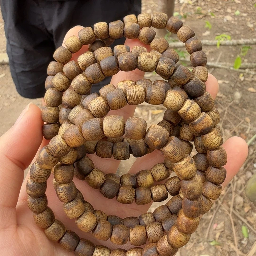 沉香沉香碎屑糖结鼓珠单圈 多样性发一