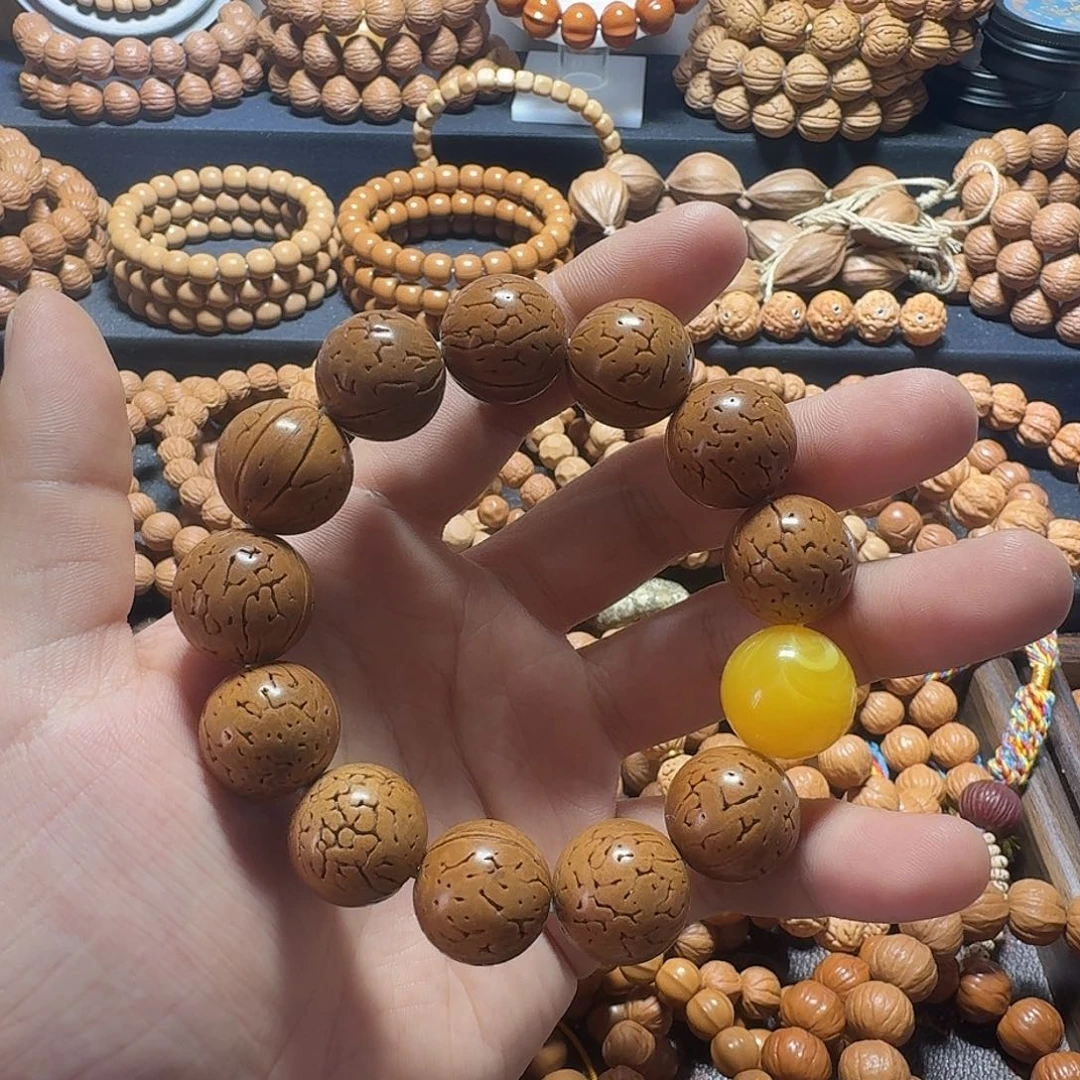 手串/手链核桃桃核光珠开播福利