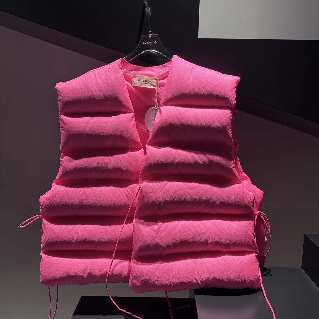 JHE4Y581洛神系列羽绒马甲