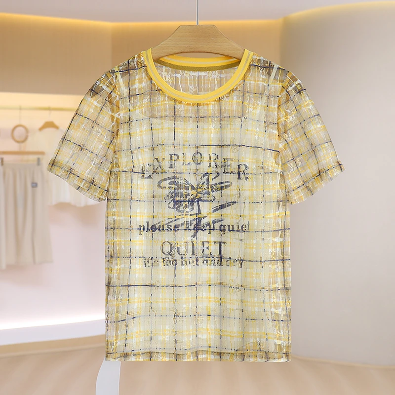 S850-伍莎服饰云仓百搭时尚新款夏季上衣#GAS46S031