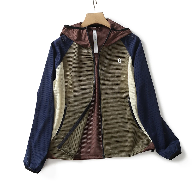 特 高透气!轻盈快干撞色拼接网眼外套 W3257 女装 V1825