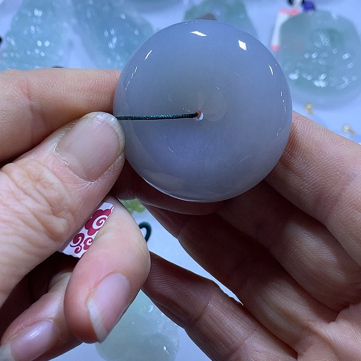 翡翠未镶嵌颈饰天然翡翠A货吊坠