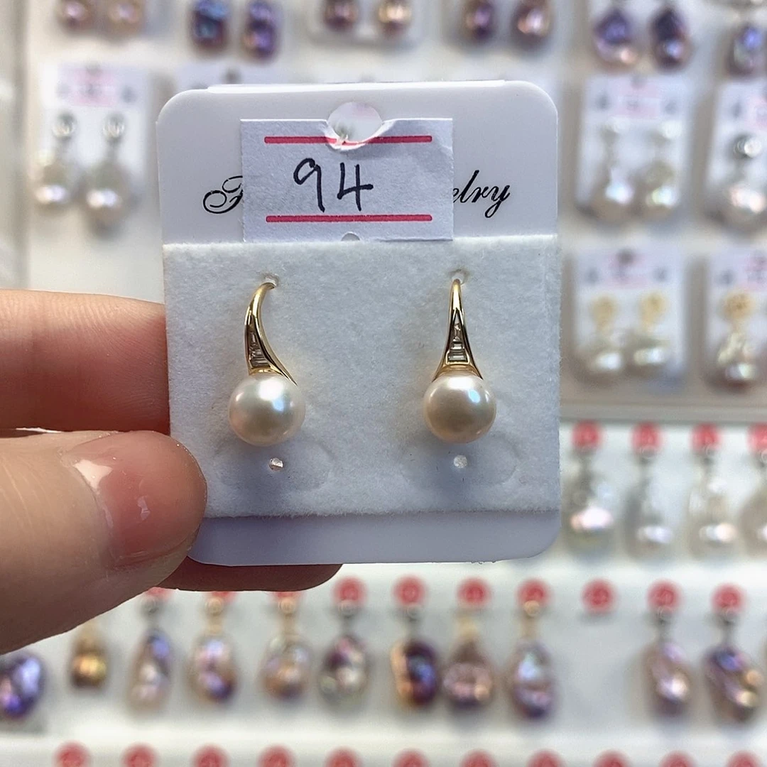 淡水珍珠颈饰银S925镶嵌米