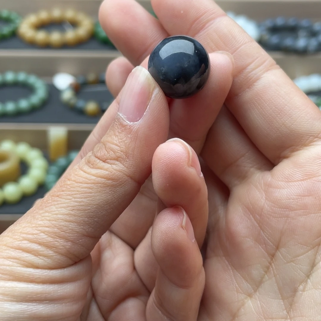 和田玉未镶嵌手链16青花