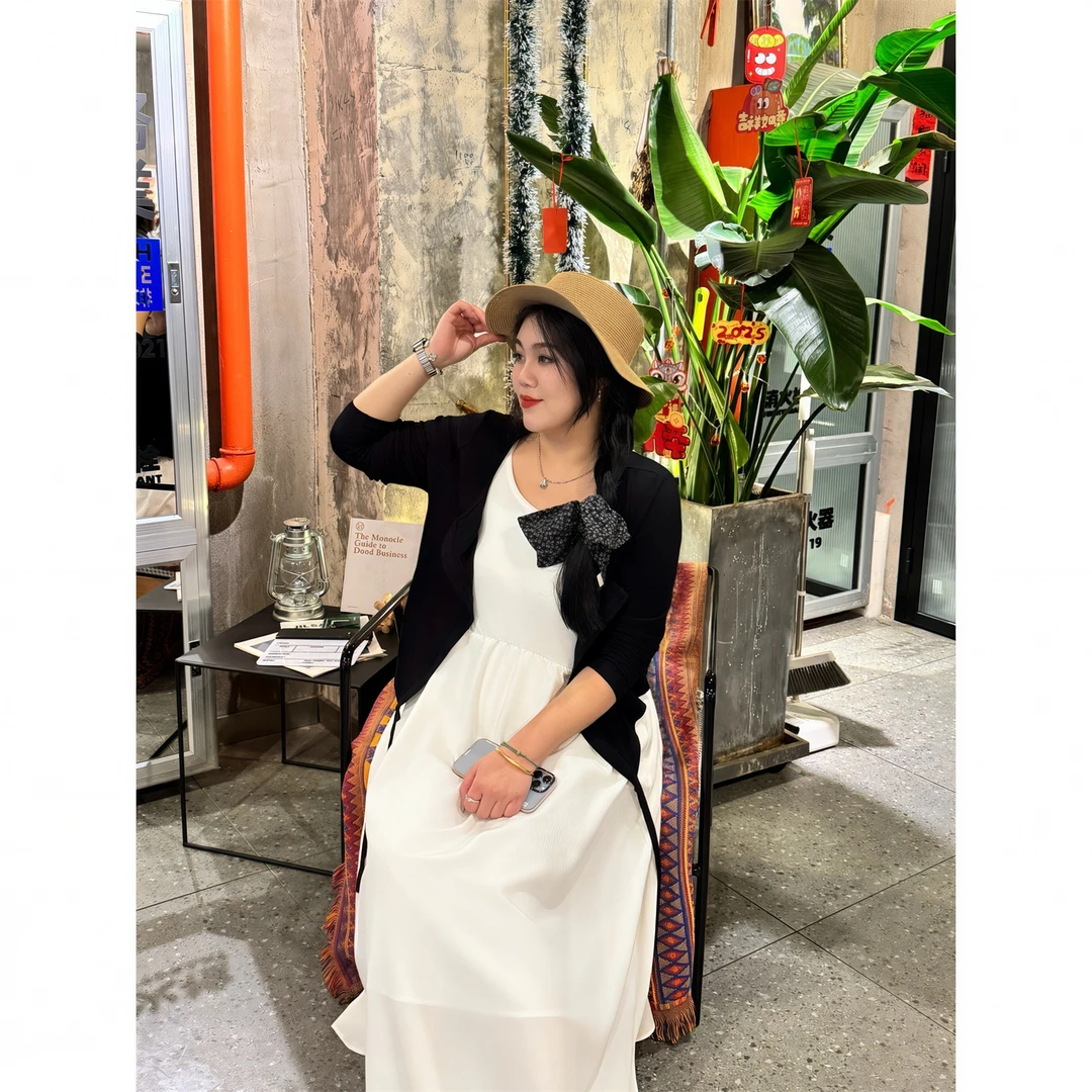 断码捡漏~少女茶会 / 温柔气质吊带连衣裙套装12200花契200斤胖mm