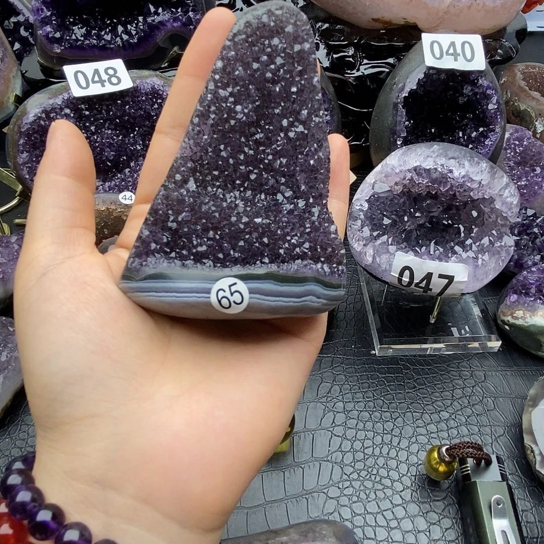 未镶嵌紫晶大型摆件（非配饰）