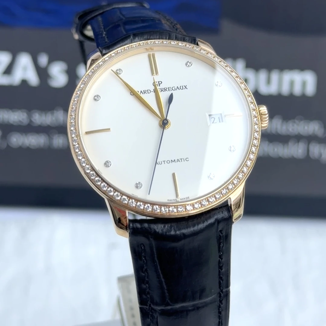 95新 Girard- Perregaux/芝柏表 95新原钻男表单表